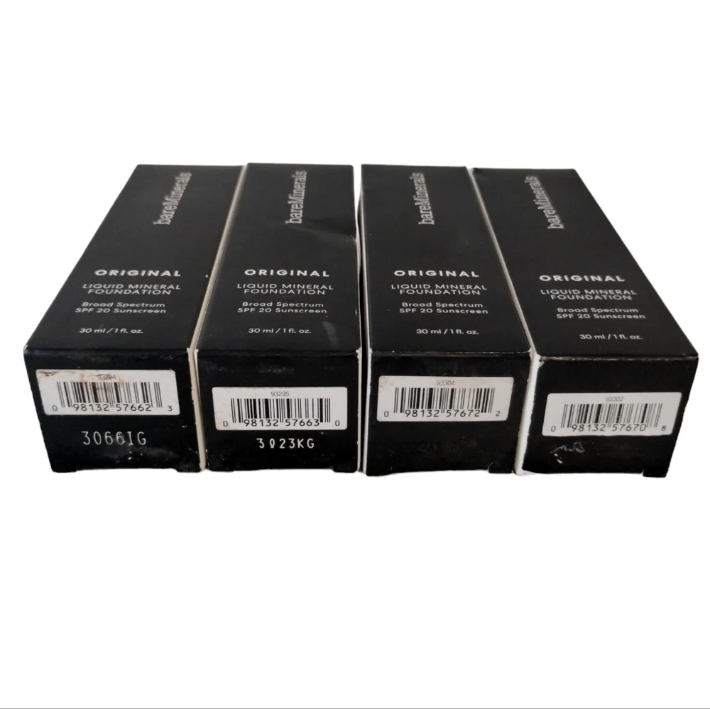 Bare Minerals ORIGINAL Liquid Mineral Foundation SPF 20 FAIR IVORY 02‎
